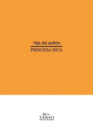 cover image of Hija del aullido